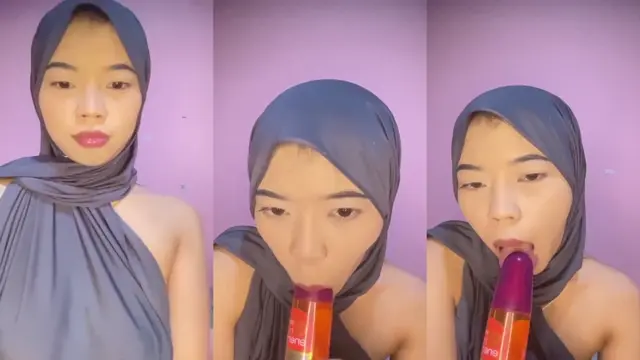 Acel Celva Tampil Manis Pakai Hijab Cantik
